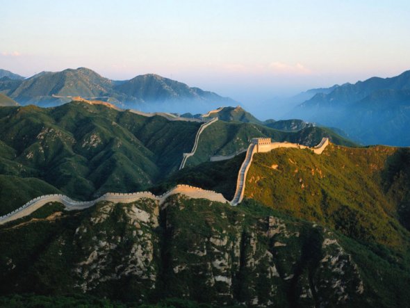 chine paysage muraille
